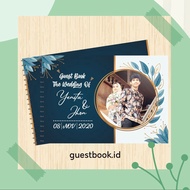 Custom Wedding Guest Book Custom Photo Guest Book Custom Name/ Softcover/