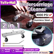 High Pressure Washer Road Scrubber Pressure Washer Undercarriage Cleaner Car Washer Cleaning Tool