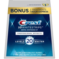 Crest 3D Whitestrips, Professional Effects, Teeth Whitening Strip Kit, 44 Strips (22 Count Pack)