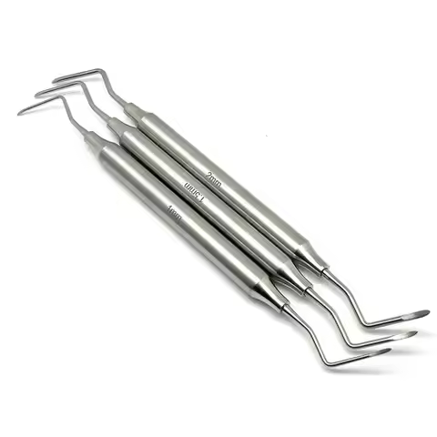 2pcs/set Dental Minimally Invasive Extraction Root Medical Stainless Steel Teeth Extraction Dental R