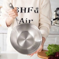 OYATTON pan 24cm, OYATTON stir-fry pan, 24cm pan, 24cm deep pan, stainless steel stir-fry pan, 3-lay