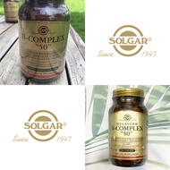  EXP.09/26 Vitamin B Complex B-Complex 50 (Solgar)