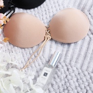 Drawstring Silicone Nubra Enlarged Push up Stereo Thickened Invisible Bra Wedding Dress Swimming Pus