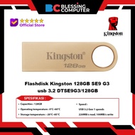 Flashdisk Kingston 128GB SE9 G3 usb 3.2 DTSE9G3/128GB