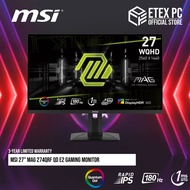 MSI 27" MAG 274QRF QD E2 Gaming Monitor - ( WQHD / Freesync / Rapid IPS / 180HZ )