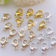 A131 [14K Gold-Clad Accessories] Color-Preserving 14K Gold Spring Lobster Clasp Jewelry 14K Gold-Cla