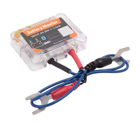 Wireless Bluetooth GPS Tracker 12V Battery Monitory BM6 With Car Battery Health Check APP Monitoring