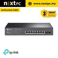TP-LINK TL-SG2210MP JetStream 10-Port Gigabit Smart Switch with 8-Port PoE+