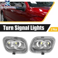 X AUTOHAUX Rear View Mirror Light for Ford F-150 F-250 F-350 Super Duty FL3Z13B374B FL3Z-13B374B 12V