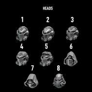 Warhammer 40k Bits - EPT Heads