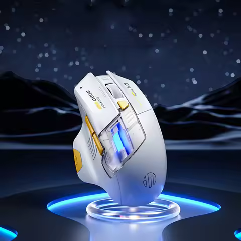 Inphic A9 Explorer Wireless Gaming Mouse 500mA Battery Level Display Ergonomic Rechargeable Silent B