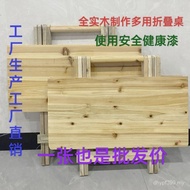 Foldable Table Portable Square Stall Foldable Multifunctional Table Simple Solid Wood Night Market S