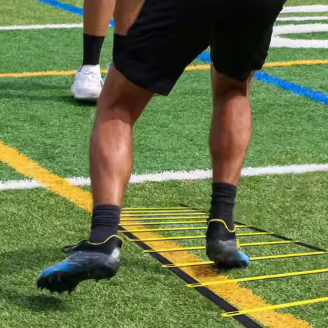 Flexibility Agility Ladder Outdoor Indoor Adjustable Agility Training Ladder Agile Stairs for Fitnes