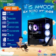 BONMECOM2 คอมประกอบ / CPU i5 14400F / RX 9070 XT 16GB / Case เลือกแบบได้/DDR5