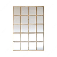 WALL DECOR RECTANGLE MIRROR/ CERMIN PETAK HIASAN