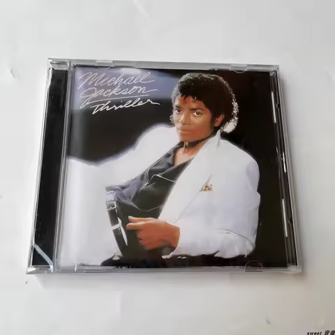 King of pop MJ Michael Jackson Music CD Thriller Album Compact Disc Cosplay Walkman Car Soundtracks 