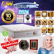 [FREE 1 X RM99 T-SHIRT] Therapedic Made By Mylatex - Fiji Series 12 Inch Eurotop Spring & Natural La