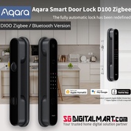 🇸🇬FREE Installation🇸🇬 Aqara D100 Zigbee Fully Automatic Smart Mortise Door Lock - Aqara Home App / X
