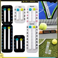 2Pcs Portable Tennis Racket and Padel Scorekeeper Easily Mounted Score Keeper for Tennis Racket and 