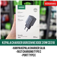 Ugreen Nexode 20W CD318 Charger Head 1 Year Official Warranty Ugreen 20W Charger Head 20W Ugreen Ada