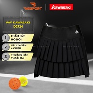 Genuine Kawasaki D2724 Sports Skirt - Black - Cool, Light - Soft - Stretchy - Thin - Comfortable