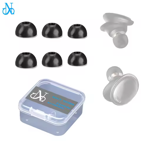 Premium Eartips for Anker Liberty 3 Pro / Liberty 2 Pro /Air 2 Pro /Air 2 Wireless Earphone Memory F