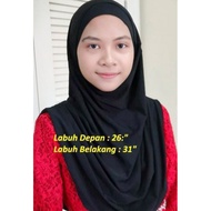 Tudung Syria Kedut Bahu