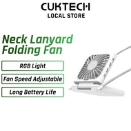 CUKTECH ZMI Hanging Neck Lanyard Folding Fan 2400mAh USB Mini Small Fan