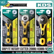 KDS Grip Rotary Cutter with Flexible Safeguard - 28/45/60mm