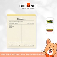 Biodance Radiant Vita Niacinamide Real Deep Mask, Biodance Official Store, Biodance Malaysia, Sheet 