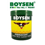 ♤✿Boysen Permacoat Latex White Arcylic Paint Gallon Size 4 Liters Semi Gloss Flat Black Emulsion