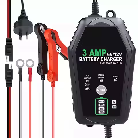 Atv Battery Charger Microprocessor Control Float Battery Charger Battery Charger Au Plug For Atv Car