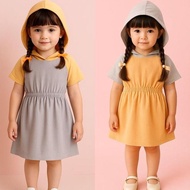 DA84 }} Akselia Girls' Hoodie Dress 0-5 Years