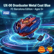 Beyblade X UX-00 Dranbuster 1-60A 🔵 Metal Coat Blue FC Barcelona Ver. Ages 5+
