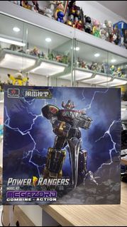 全新 Flame Toys Power Rangers Megazord 大獸神 風雷模型 金剛戰士