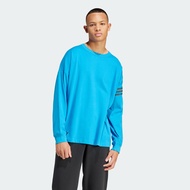 adidas ไลฟ์สไตล์ เสื้อยืดแขนยาว Street Neuclassic ผู้ชาย สีน้ำเงิน IS2814