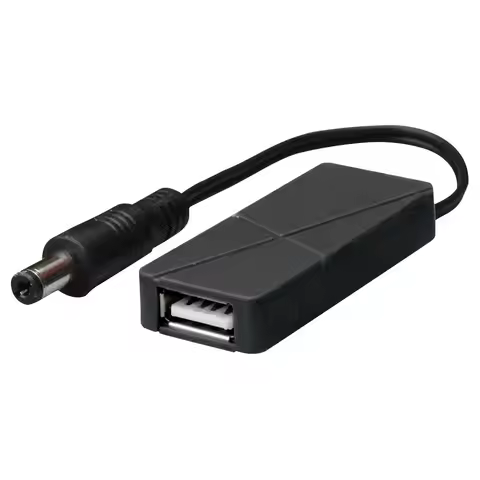 PV Cable DC to USB Converter Adapter Cable DC Male to USB Female Solar Panel Charger Interface Volta