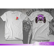 PUTIH Playstation 5 xbox controller japan bape t-shirt for men, original white, adult women, ps dist