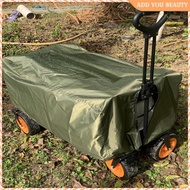 [Wishshopeefhx] Wagon Cart Cover, Garden Cart Cover, Drawstring Closure Protective Cover, Water Resi