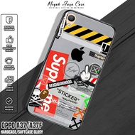 Softcase Oppo A37F / A37 - Casing Oppo A37hp / A37F BA Motif - Silicone Oppo A37Fhp - OPPO A37F Case