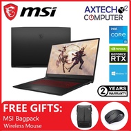 MSI GF66 11UE-854 15.6" FHD Gaming Laptop ( I5-11400H, 8GB, 512GB SSD, RTX3060 6GB, W11 )
