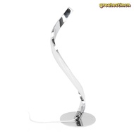 GREAT Curved Table Lamp, 110-240V 3W LED Table Lamp, Energy-Saving US Plug Soft White Light 1.5m Cab