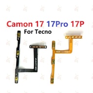 Power on off button flex for Tecno Camon 17 Pro P 17P CG6 CG6j CG7 CG7n CG8, CG8h Switch volume butt
