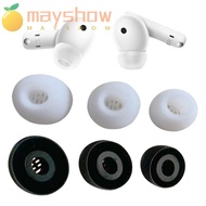 MAYSHOW 6pcs Silicone Earbuds Cover, Anti-Slip L/M/S Ear Tips Protector, Earpads Dustproof Protective Caps for HUAWEI FreeBuds 5i Earphone Accessories