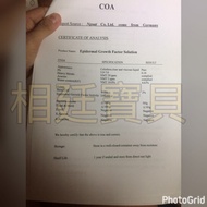 EGF Growth Factor Stock Solution, Bee Venom Ideben, FGF