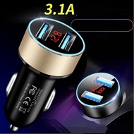 Qc 3.0 + 2.4A Multifunctional Smart Car Battery Charger