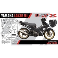 LC135 V1 COVERSET BODY STICKER CUSTOM