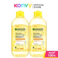 Garnier Micellar Cleansing Water Vitamin C [400ml x 2pcs]