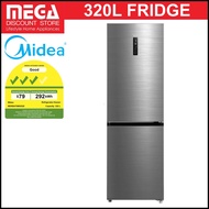 MIDEA MDRB470MGD28 320L 2-DOOR FRIDGE (3 TICKS)