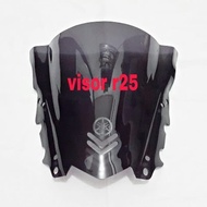 VISOR R25 VISOR YAMAHA R25 VISOR R25 OLD WINDSHILD R25 WINDSHILD YAMAHA R25 original produk